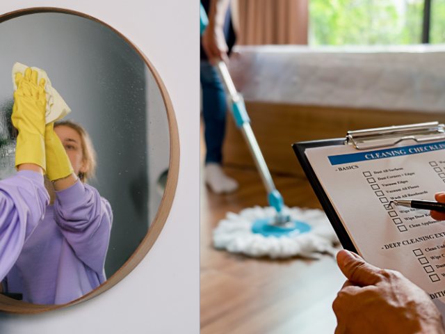 deep cleaning checklist