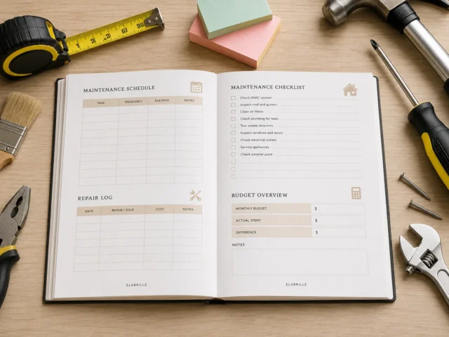 home maintenance checklist